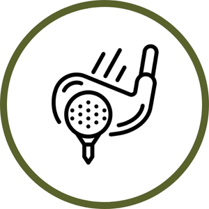 Amplia variedad de campos de golf